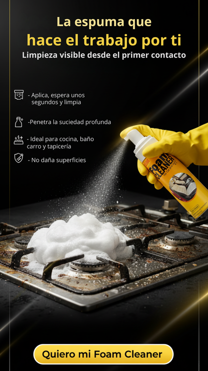ULTRA ESPUMA LIMPIADORA TODO EN 1 | FOAM CLEANER